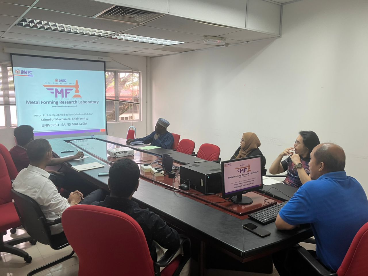 meeting Prof Rajamani